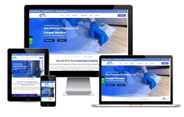 Thailand Cleaning Website Development Service